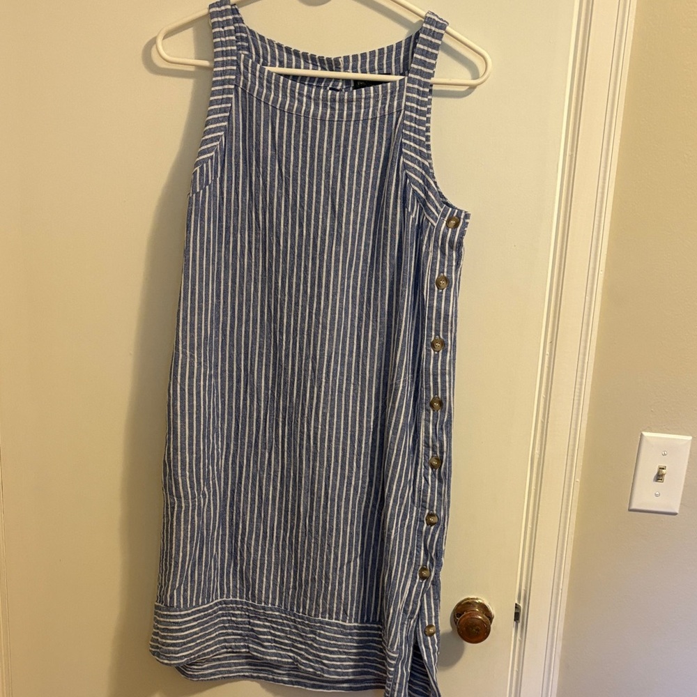 For Cynthia Mini Button Dress